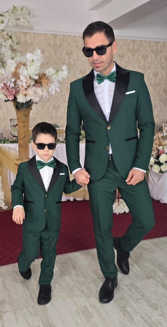 Costum băiat, ceremonie, set Tată si Fiu disponibil.