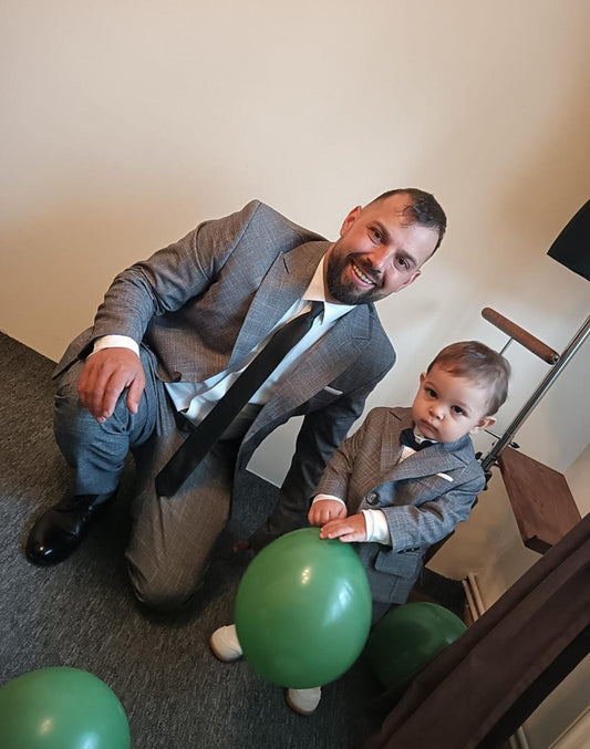 Clienti multumiti (tata/fiu 😘🧡)